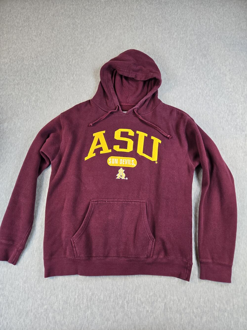 Arizona State Sun Devils Hoodie Mens Large NCAA Football Pullover Sweatshirt